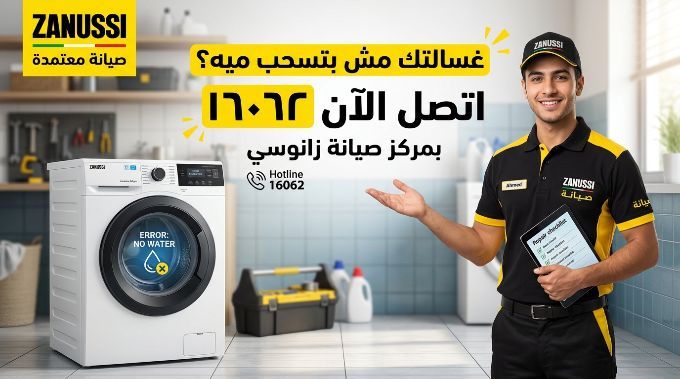 اتصل الآن لصيانة غسالات زانوسي